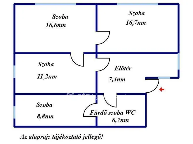 Eladó ház Jánoshida 67 nm