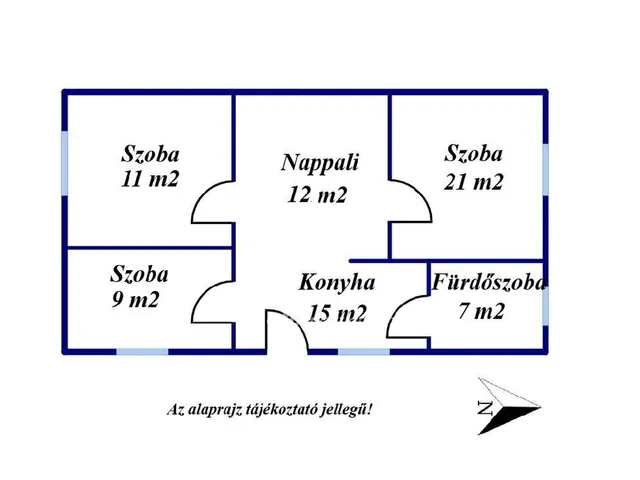 Eladó ház Tápiószele 75 nm