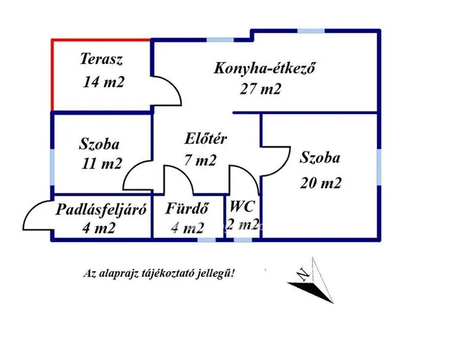 Eladó ház Tápiószele 75 nm