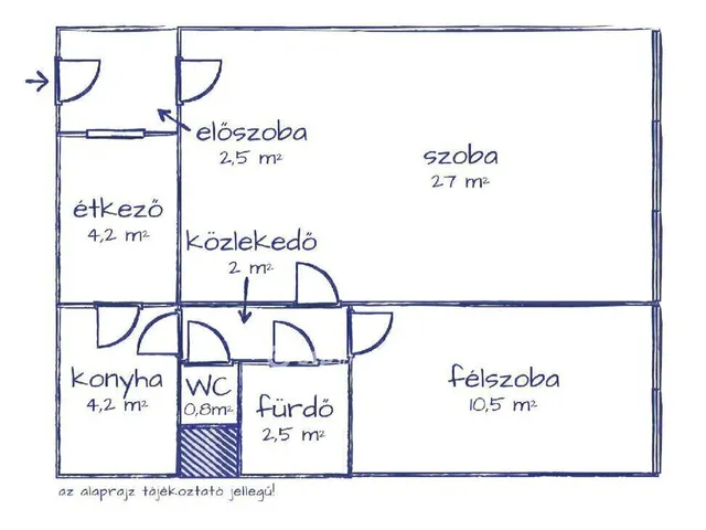 Eladó lakás Budapest XI. kerület 49 nm