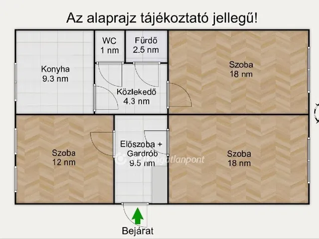 Eladó lakás Budapest X. kerület 74 nm