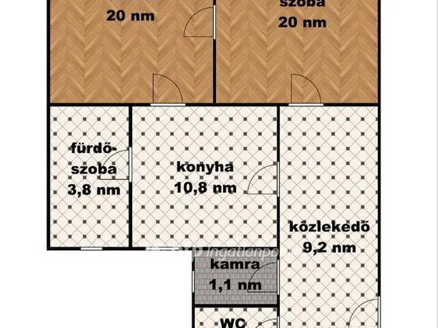 Eladó lakás Szolnok 66 nm