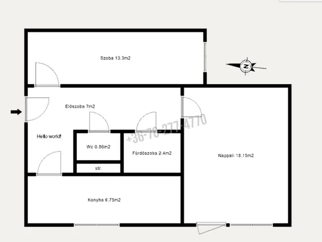 Eladó lakás Oroszlány, Takács Imre utca 49 nm