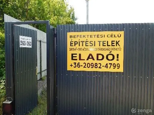 Eladó telek Mogyoród 2700 nm