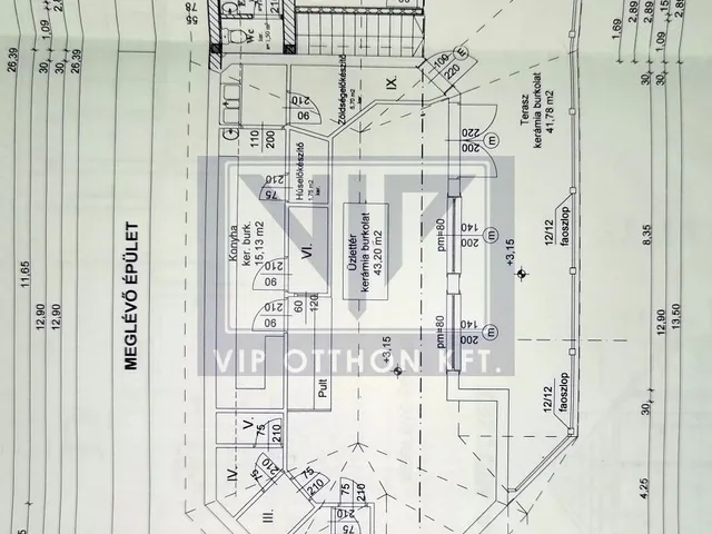 Eladó kereskedelmi és ipari ingatlan Kazincbarcika, Belváros, Egressy Béni út. 52 /e 131 nm