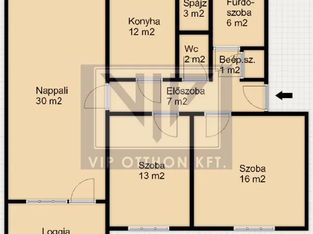 Eladó lakás Nyíregyháza, Belváros 95 nm