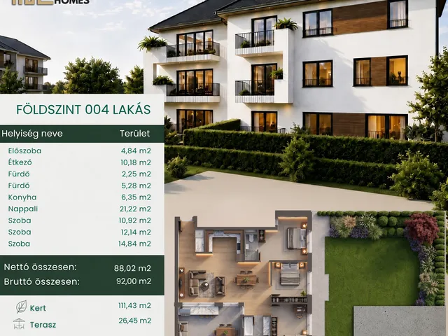 Eladó lakás Budapest XV. kerület, Rákospalota, Paszternák utca 004 92 nm