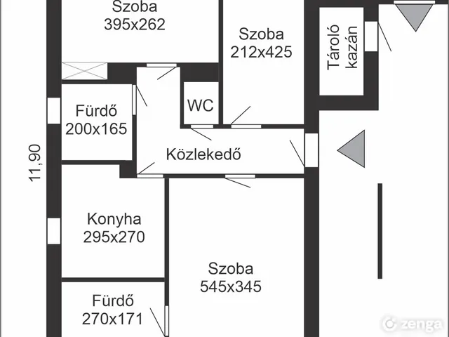 Eladó lakás Bük, Középbük 64 nm