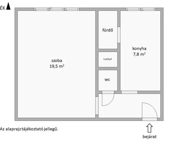 Eladó lakás Budapest XIII. kerület, Angyalföld 36 nm