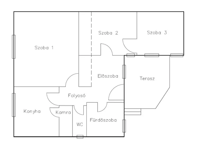Eladó ház Szombathely, Éhen Gyula-lakótelep 80 nm