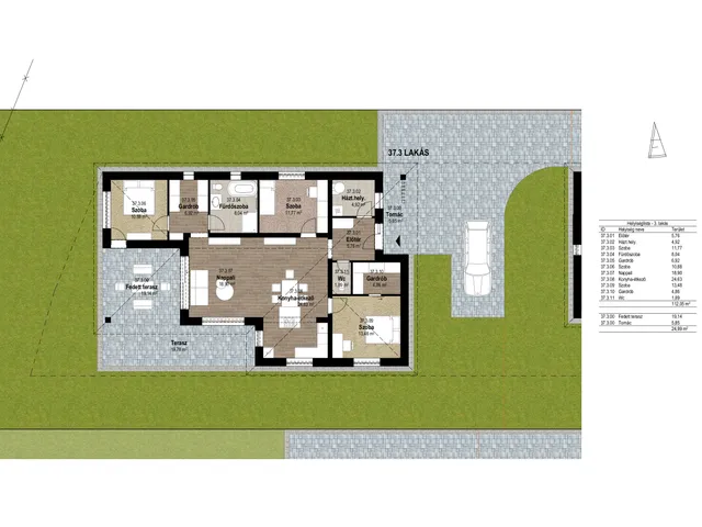 Eladó ház Szombathely, Szentkirály, Vízmellék utca  112 nm