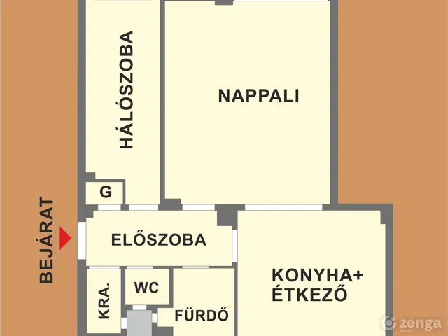 Eladó lakás Budapest XI. kerület, Feneketlen tó 52 nm
