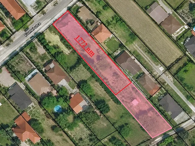 Eladó telek Szigethalom 1772 nm