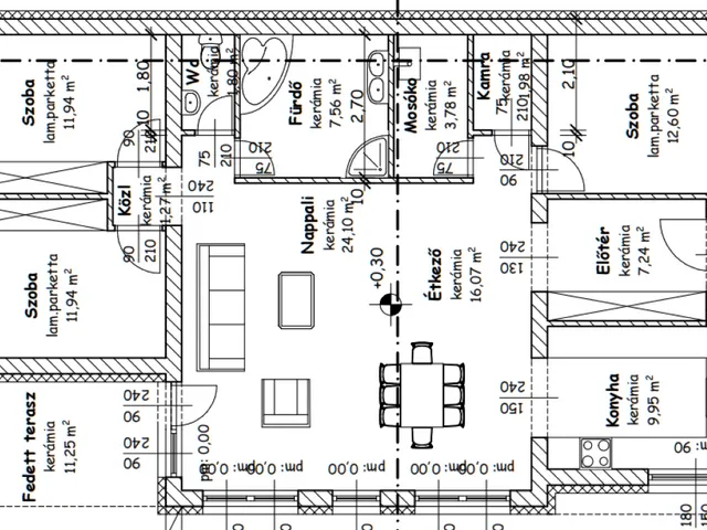 Eladó ház Nyíregyháza, Oros 110 nm