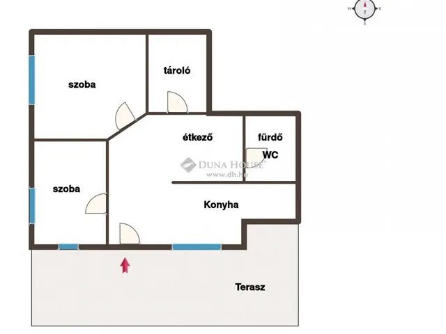Eladó lakás Kőröshegy 52 nm