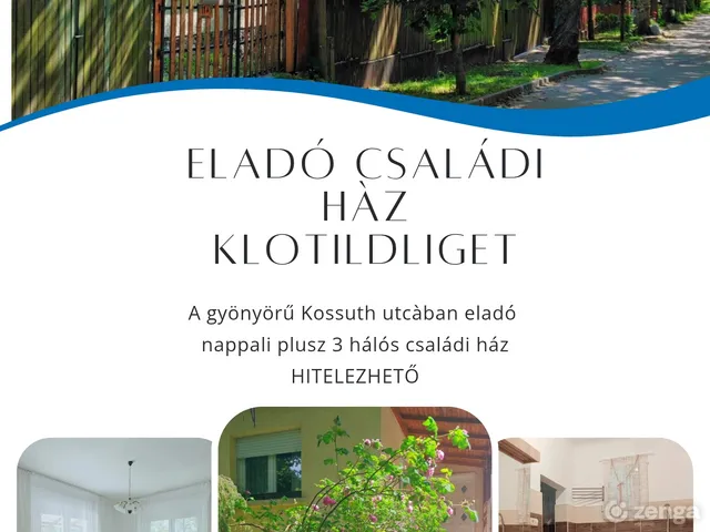Eladó ház Piliscsaba, Klotildliget 87 nm