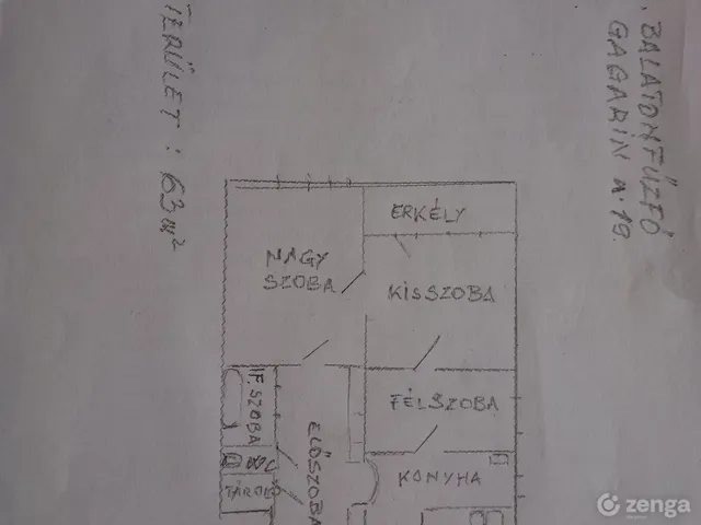 Eladó lakás Balatonfűzfő, Fűzfőgyártelep 63 nm