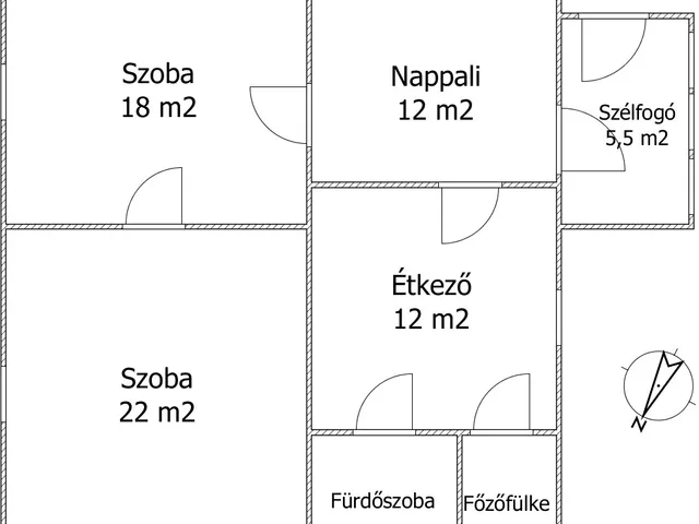 Eladó ház Dombóvár, Madách 76 nm