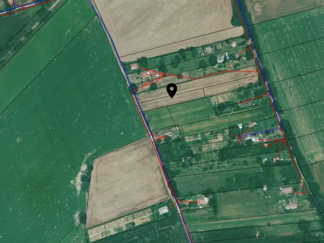 Eladó telek Dombóvár 1340 nm