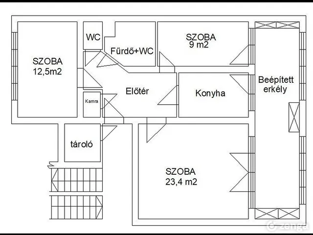 Eladó lakás Hajdúszoboszló 92 nm