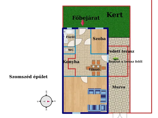 Eladó lakás Budapest IV. kerület, Megyer 51 nm