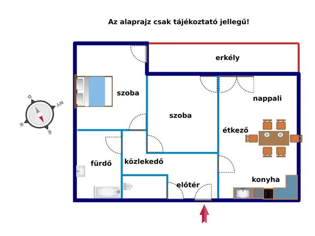 Eladó lakás Budapest XIII. kerület, Lőportárdűlő 72 nm