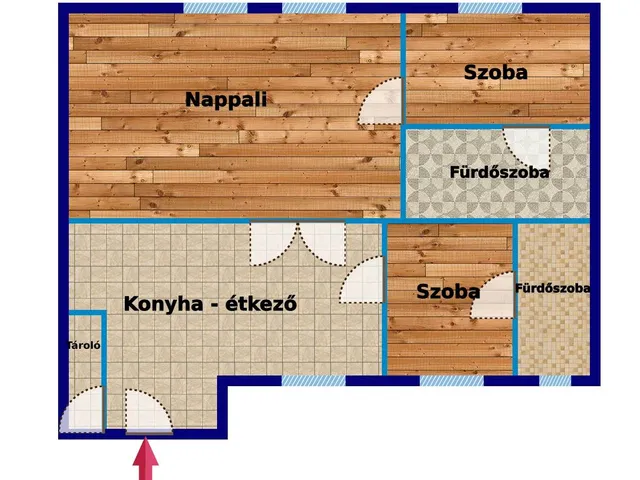 Eladó lakás Budapest V. kerület 78 nm
