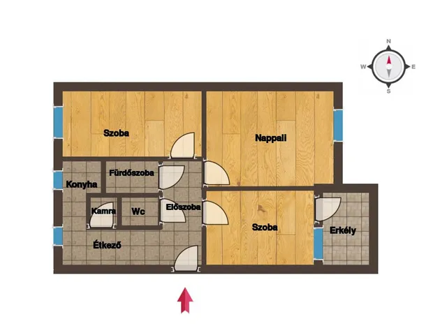 Eladó lakás Budapest X. kerület 75 nm