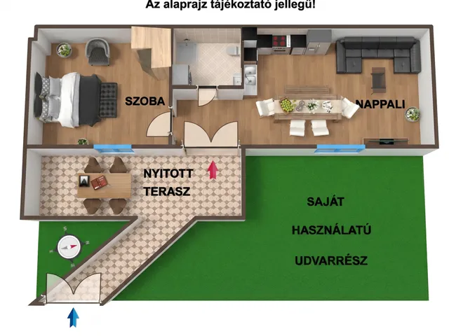 Eladó lakás Budapest XV. kerület, Pestújhely 42 nm