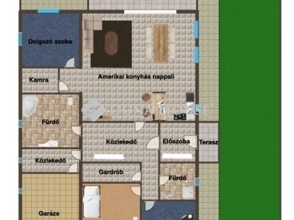 Eladó ház Budapest XVIII. kerület, Szemeretelep 148 nm