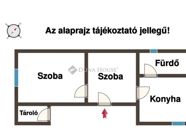 Eladó ház Dunaföldvár 37 nm