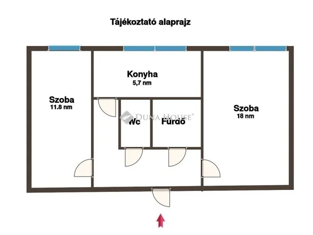 Eladó lakás Dunaújváros 47 nm