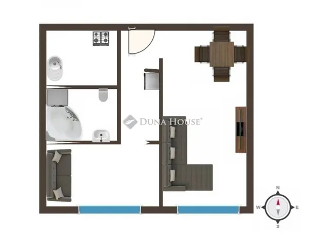 Eladó lakás Budapest XXII. kerület, Budafok 33 nm