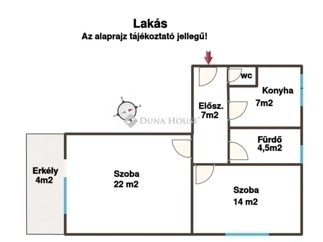 Eladó lakás Budapest XIV. kerület 54 nm