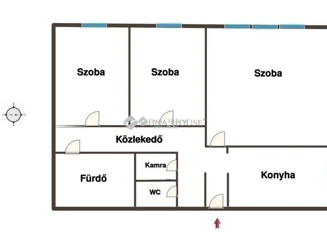 Eladó lakás Budapest IV. kerület, Újpest 56 nm