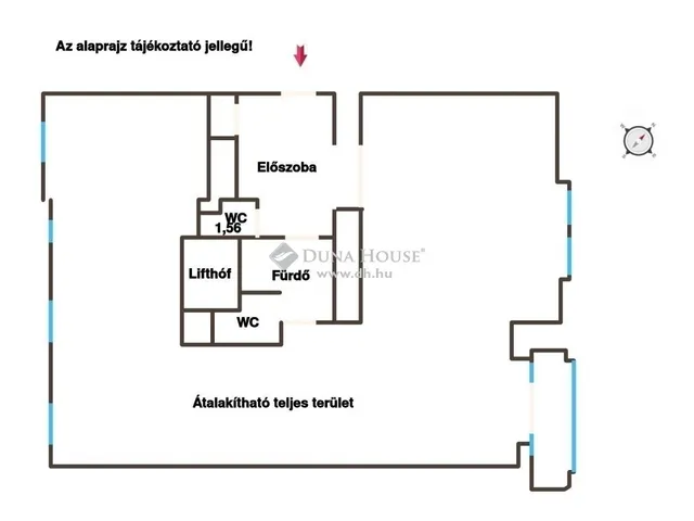 Eladó kereskedelmi és ipari ingatlan Budapest VI. kerület 114 nm