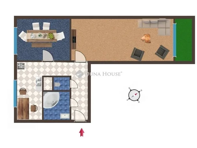 Eladó lakás Algyő 55 nm