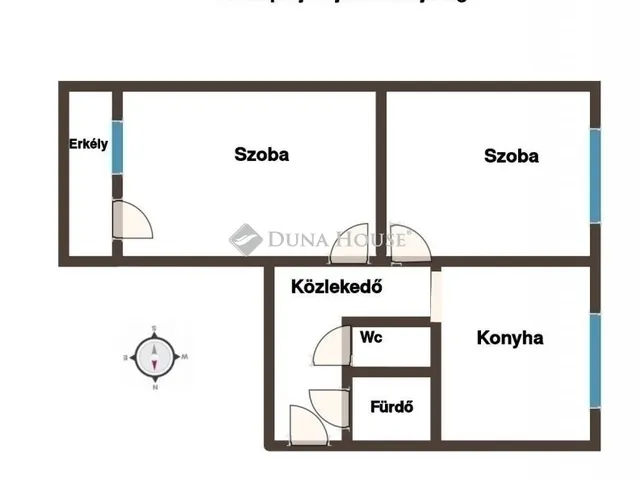 Eladó lakás Szeged 52 nm