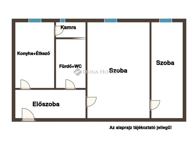 Eladó lakás Dunaújváros 52 nm