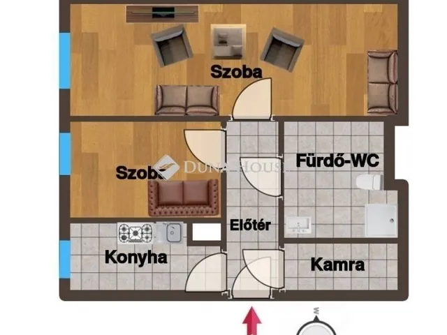 Eladó lakás Szeged 41 nm