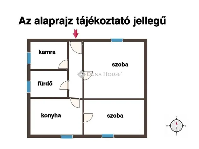 Eladó ház Szeged 59 nm