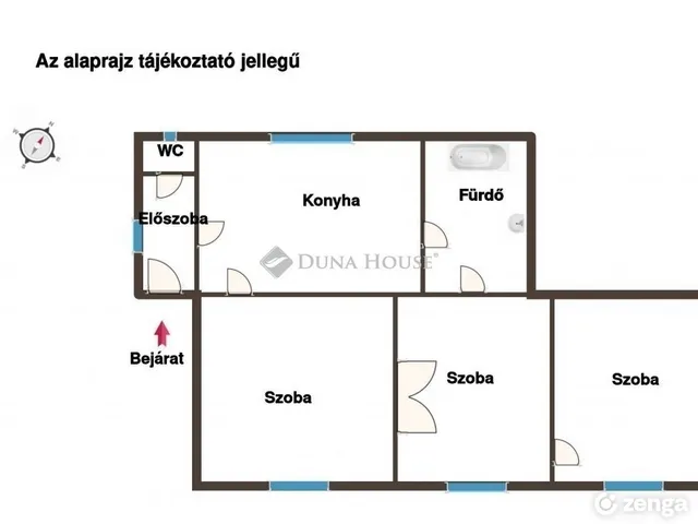 Eladó ház Hódmezővásárhely 77 nm