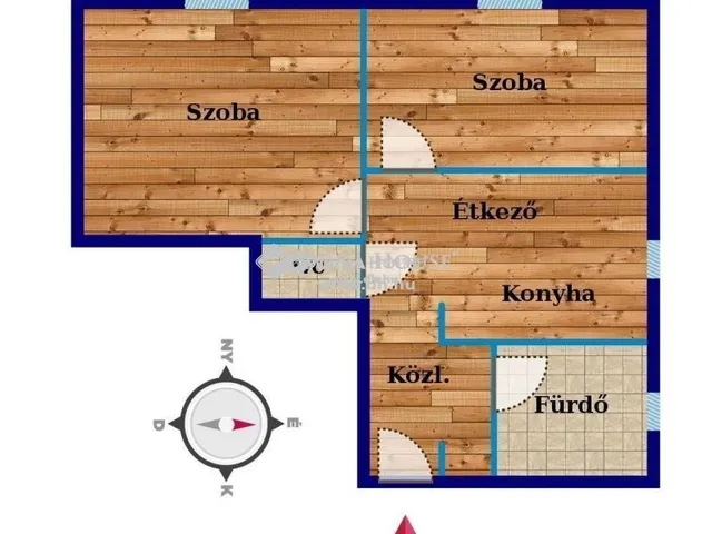 Kiadó lakás Debrecen 52 nm