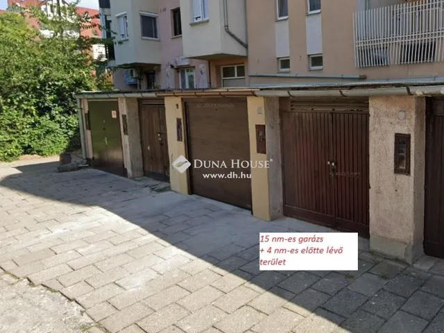 Kiadó garázs Debrecen, Belváros 15 nm