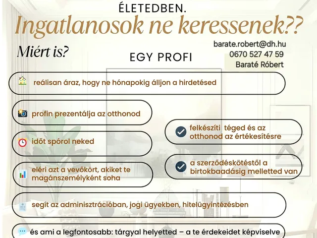 Eladó lakás Debrecen, Belváros 55 nm
