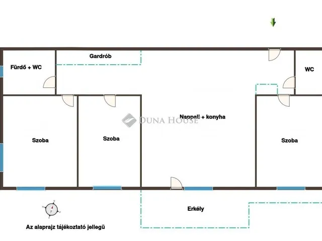 Kiadó lakás Debrecen 85 nm