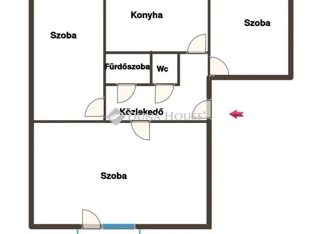 Eladó lakás Debrecen, Belváros 56 nm