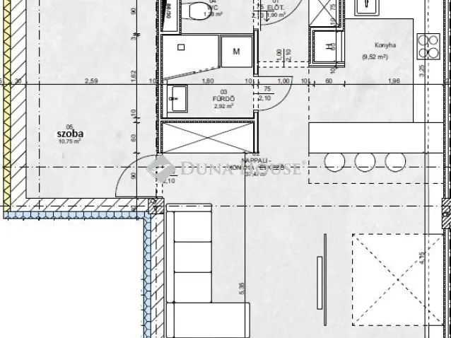 Eladó lakás Debrecen, Belváros 55 nm
