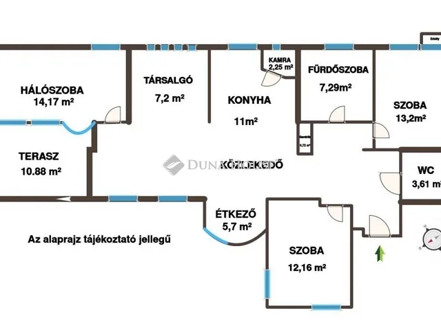 Eladó lakás Hajdúszoboszló 96 nm