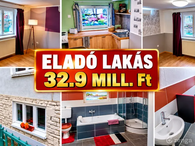 Eladó lakás Hévíz, Zrinyi u. 104. 54 nm